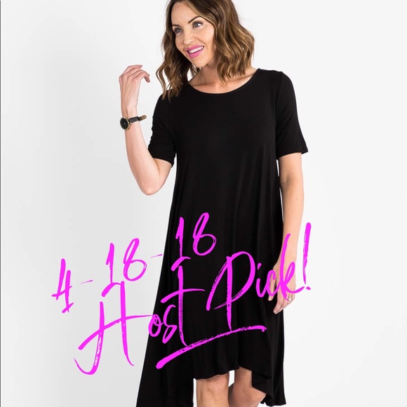 Agnes & Dora Dresses & Skirts - Host Pick Black Joplin Midi Dress